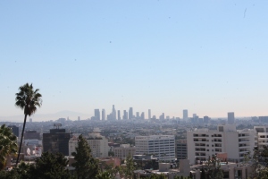 View of LA from Hollywood 